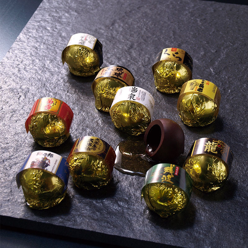 沖縄のお酒泡盛の古酒が入ったチョコレート（10個入り